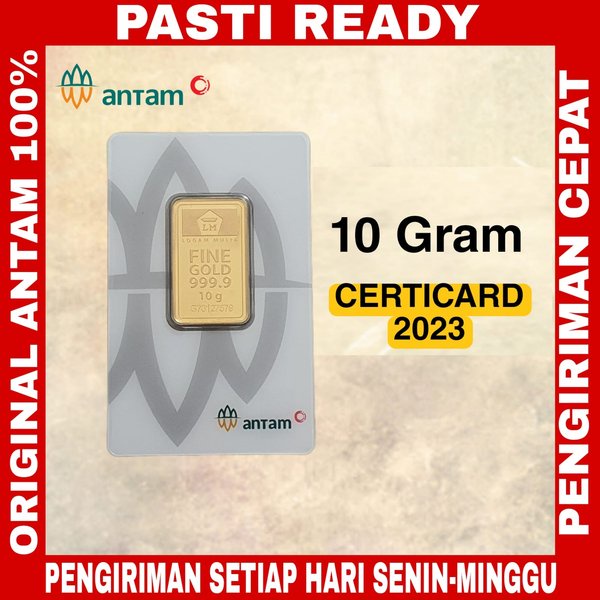 EMAS ANTAM 10 GRAM/LOGAM MULIA 10 GRAM/ANTAM 10 GRAM/LM ANTAM 10 GRAM