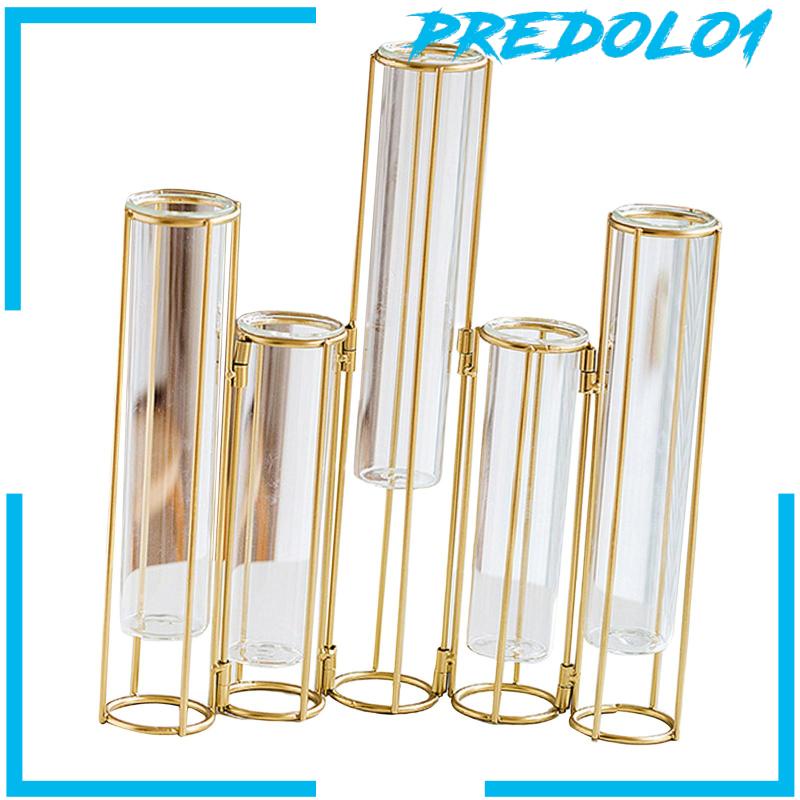 [Predolo1] Vas Bunga Engsel Test Tube Vas Bunga Test Tube Vase Decor