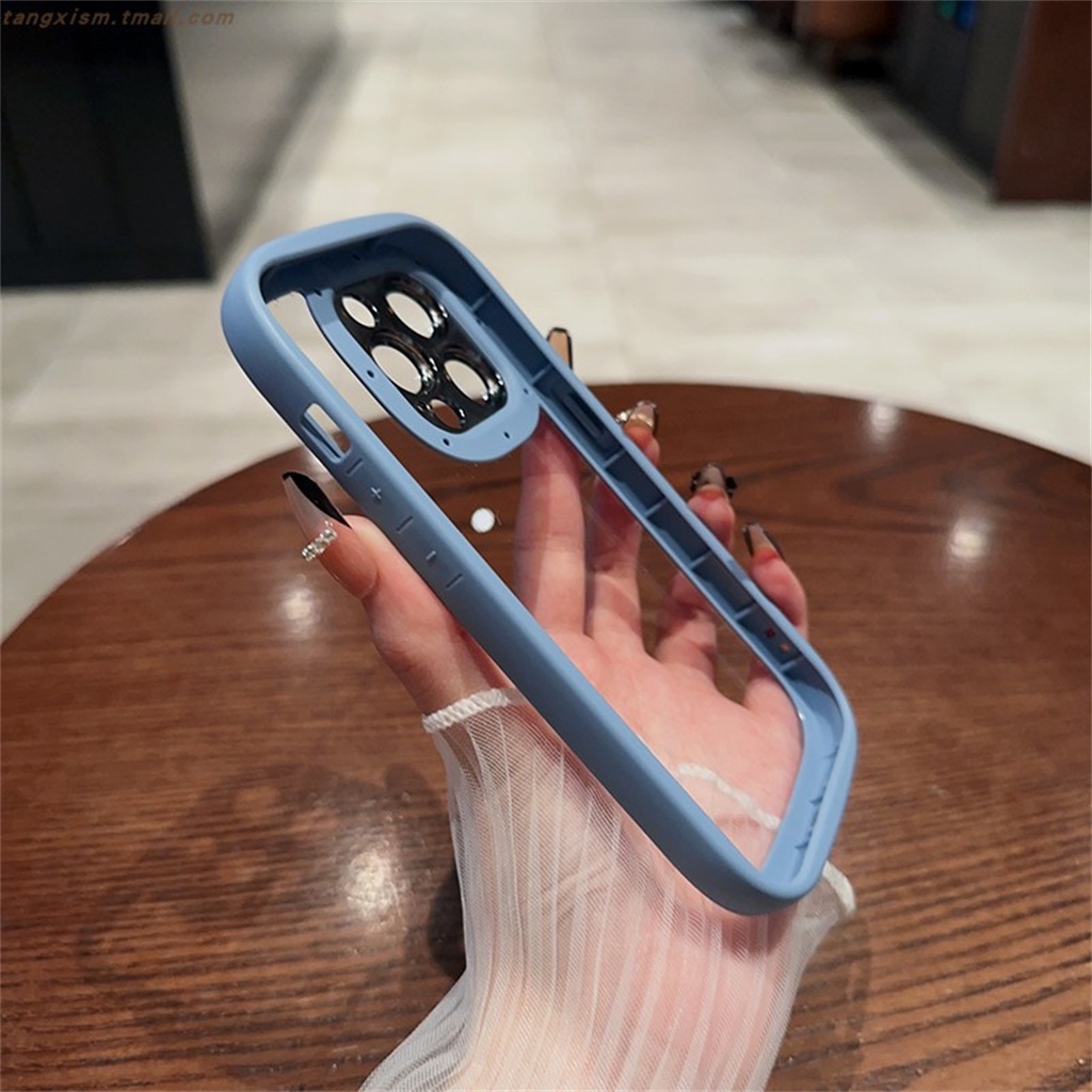 Casing Lensa Proteksi Kamera Berlian Mewah iPhone 14 Pro Max14 Plus Case iPhone 13 Pro Max Premium Kedip Bening Clear Shockproof Pelindung Hard Back Cover