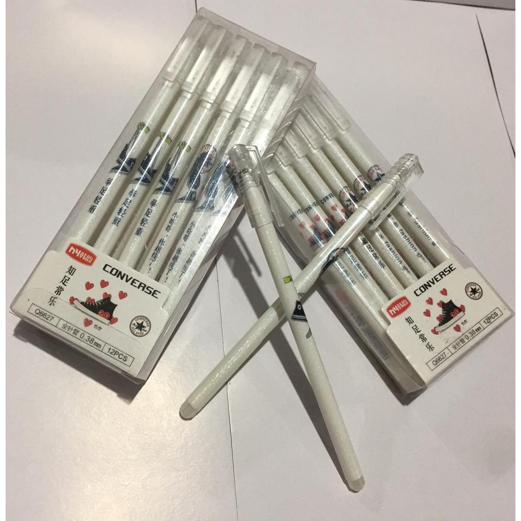 

Pulpen Gel Fancy HY Seri Q Hitam - 0.38mm