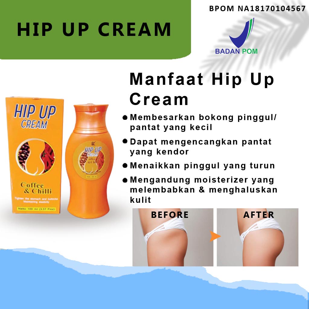 Pengencang Pembesar Bokong Pantat Wanita Permanen Cepat BPOM