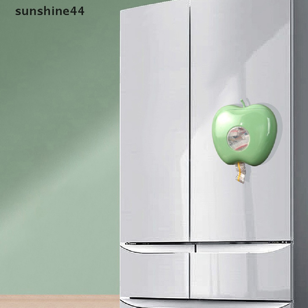 Sunshine Wall Mount Fresh Keeping Bag Storage Box Tempat Penyimpanan Kantong Sampah al ID