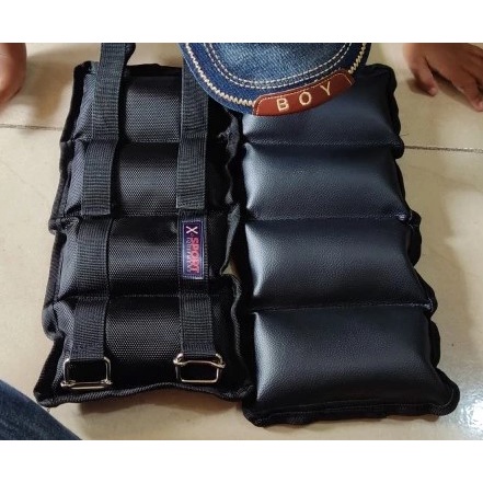 Pemberat Kaki 1 KG SEPASANG Bending Kaki 1kg Pemberat Tangan dan Kaki Olahraga Latihan Beban Otot - 