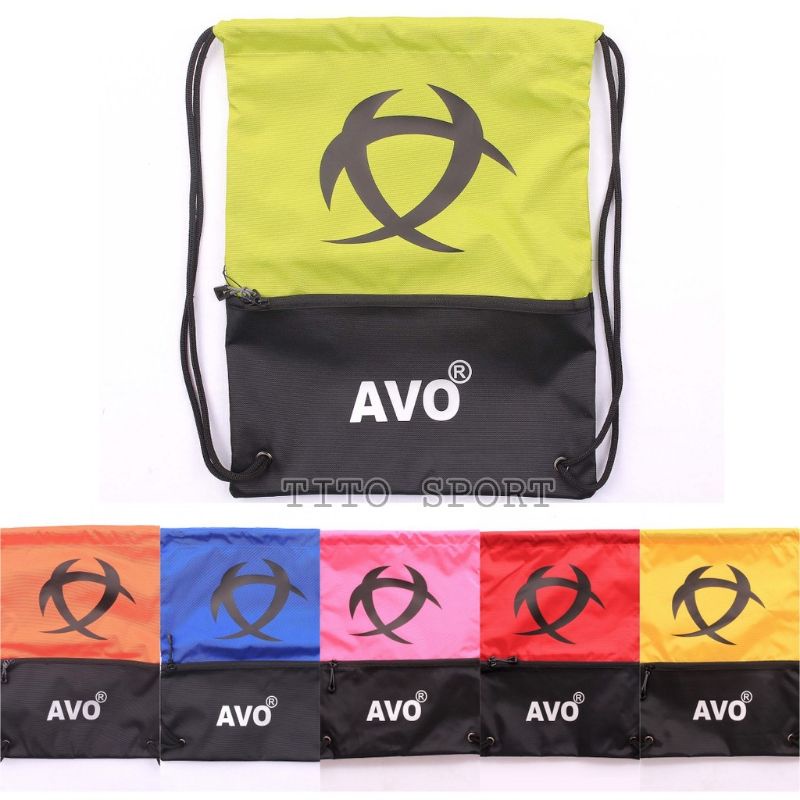 Tas Serut Olahraga Futsal Sepak Bola Gymsack String Bag Drawstringbag original Avo