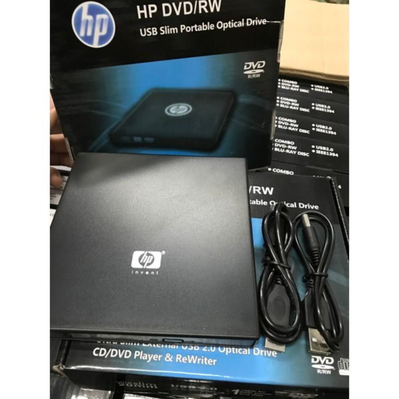 Dvd External Drive HP USB Slim /dvd rw USB 2.0 Slim