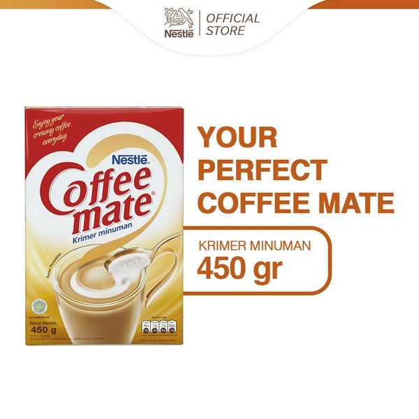 

[Ready-Stock]Cod Nestle Coffee Mate 450gr Krimer/Creamer - CoffeeMate 450g