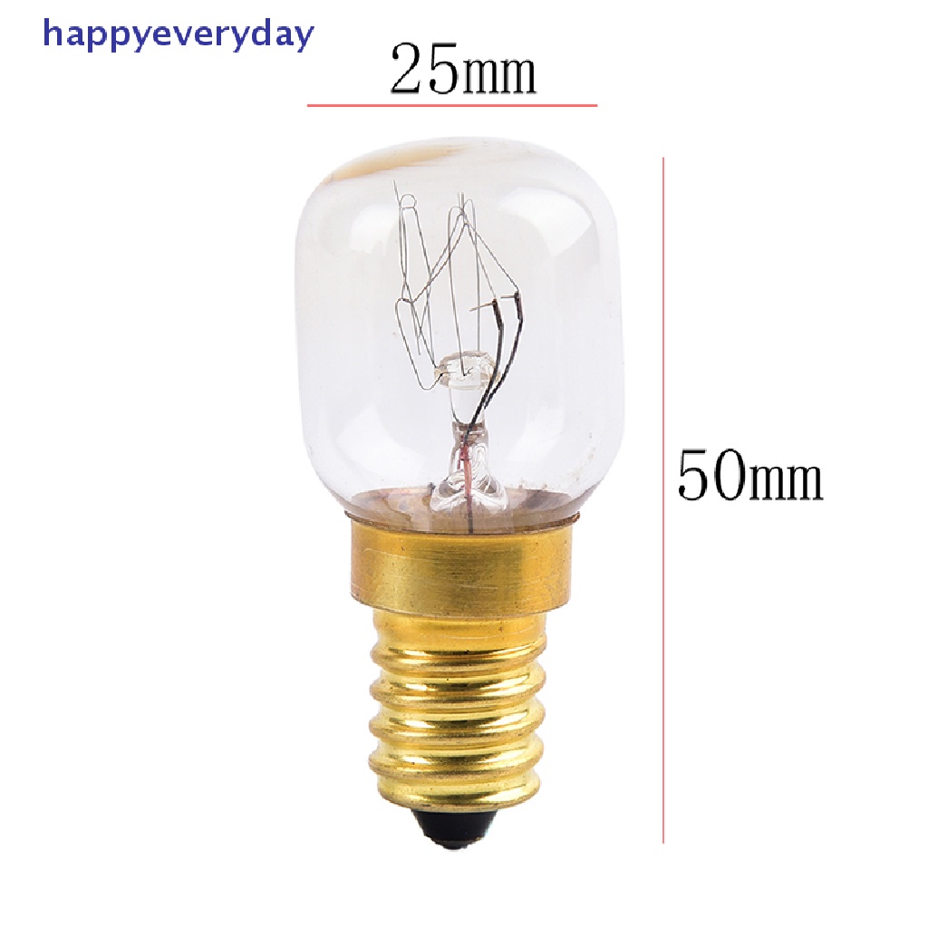 [happy] 1pc E14 15W/25W Warm White Oven Cooker Bulb Lampu Tahan Panas Cahaya 220-230V [ID]