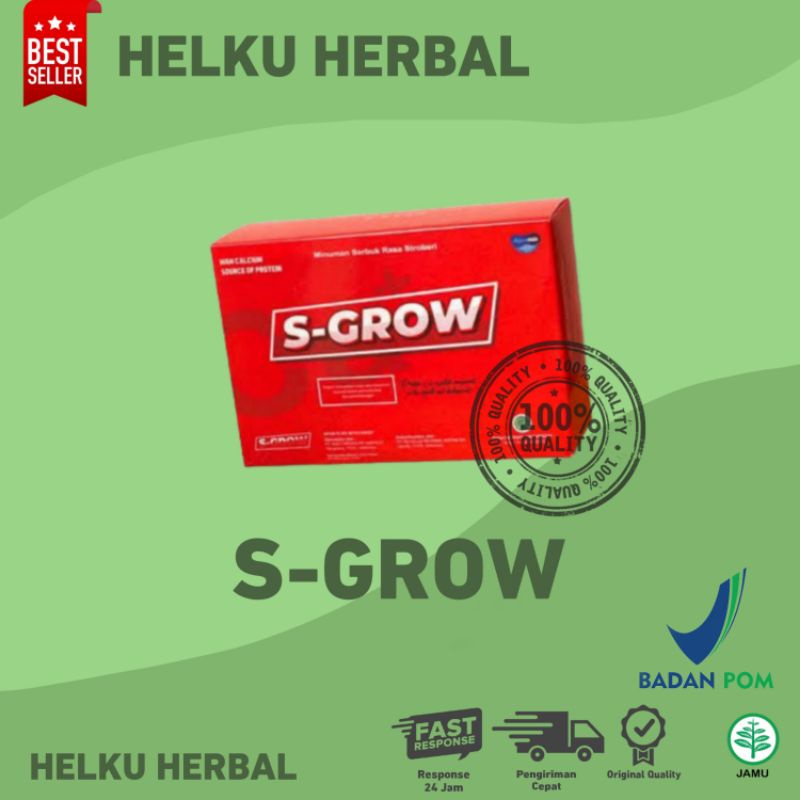 

(JIH)S-GROW SUSU HIGH CALCIUM HIGH PROTEIN MEMBANTU PROSES PERTUMBUHAN TINGGI BADAN