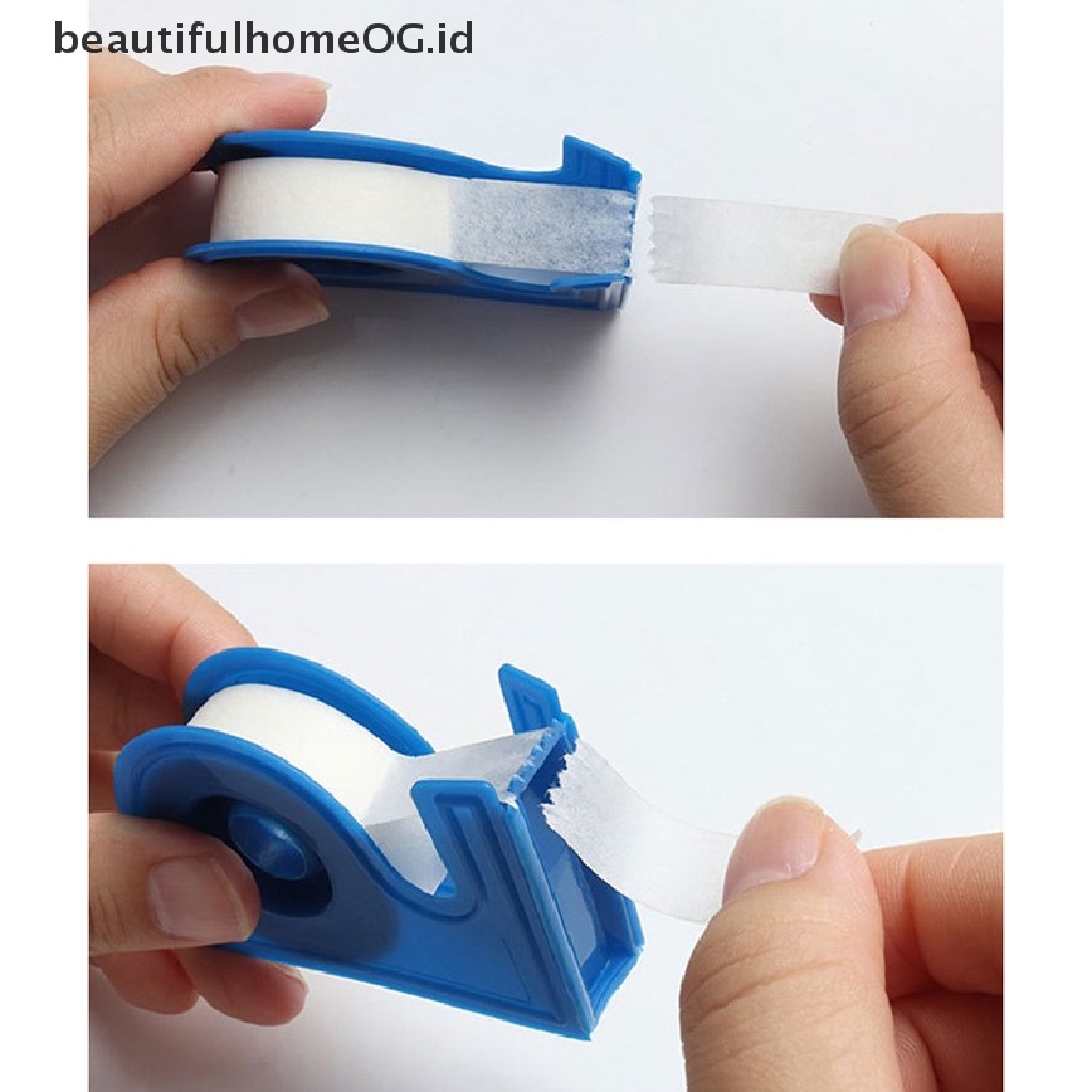 // Lebaran// 1pc Eyelashes Extension Tape Cutter Dispenser Perekat Tape Holder Grafg **