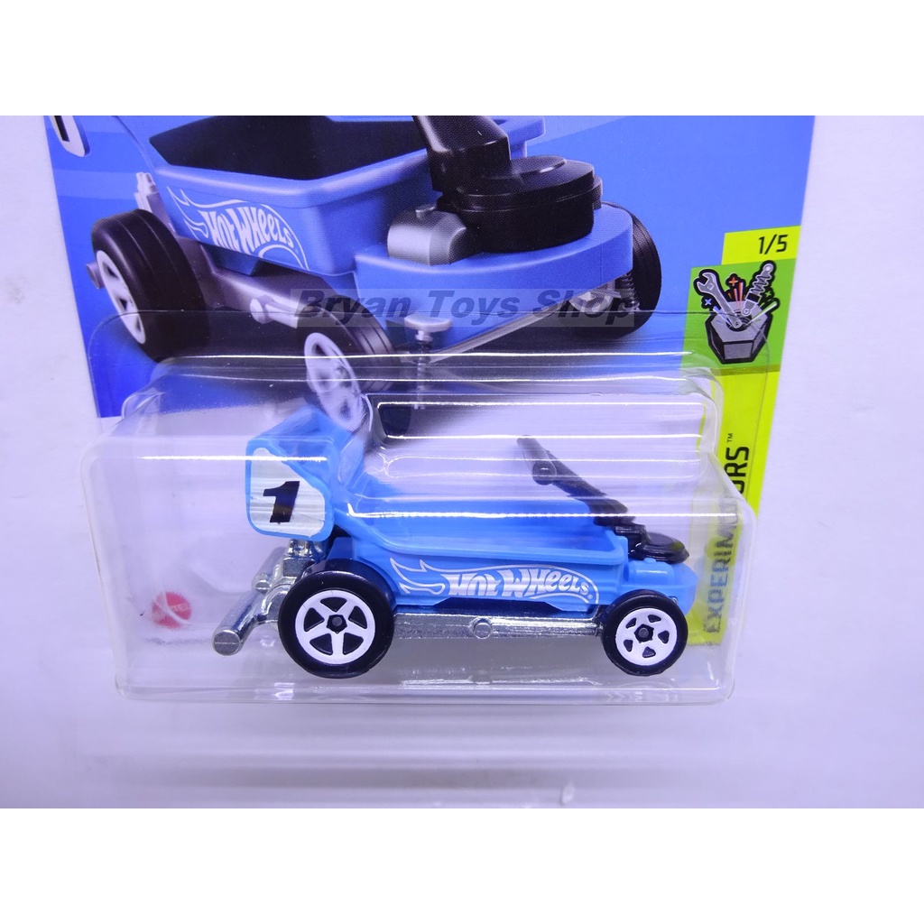 Hot Wheels Draggin Wagon Biru