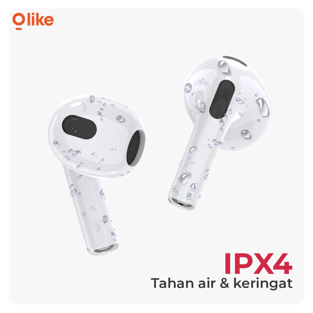 TWS OLIKE EJ2 TWS headset earphone bluetooth Wireless IPX4 waterproof 22H play time