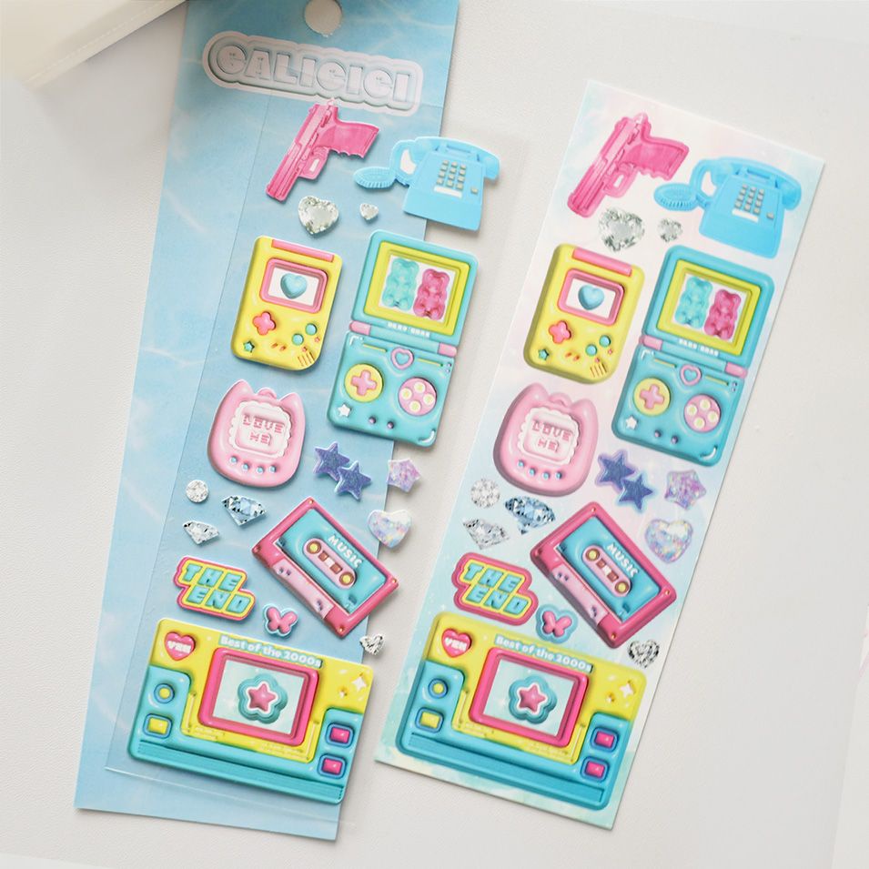 Stiker Seri Ekspanding GaLiCiCi Original/Domestic Cute Sense/Stiker Bahan Dekorasi Foto