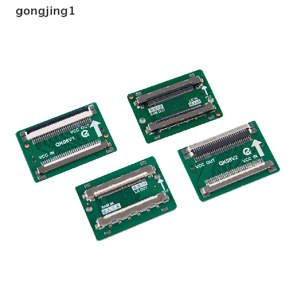 Ggg FHD LVDS LVDS 51pin SAM turn LG Connector Adapter Board Kiri Kanan Ganti ID