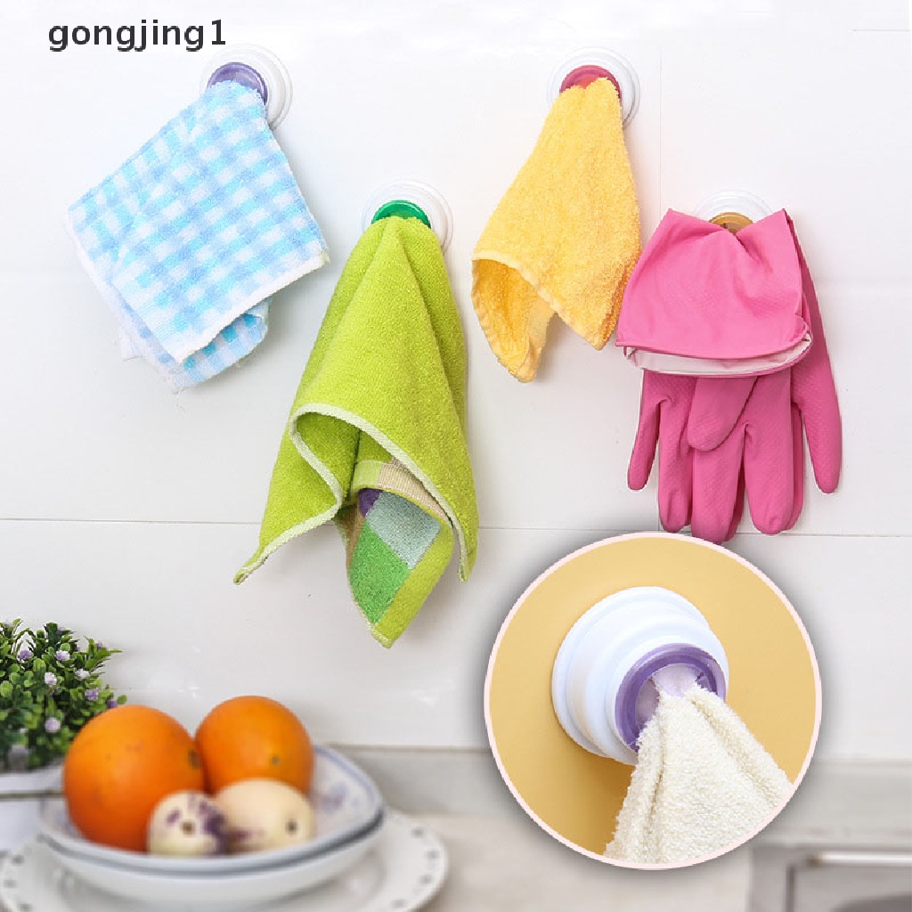 Ggg 1PCS Wash cloth clip holder clip dishclout Rak Penyimpanan Penyimpanan Kamar Mandi Rak Handuk Tangan ID