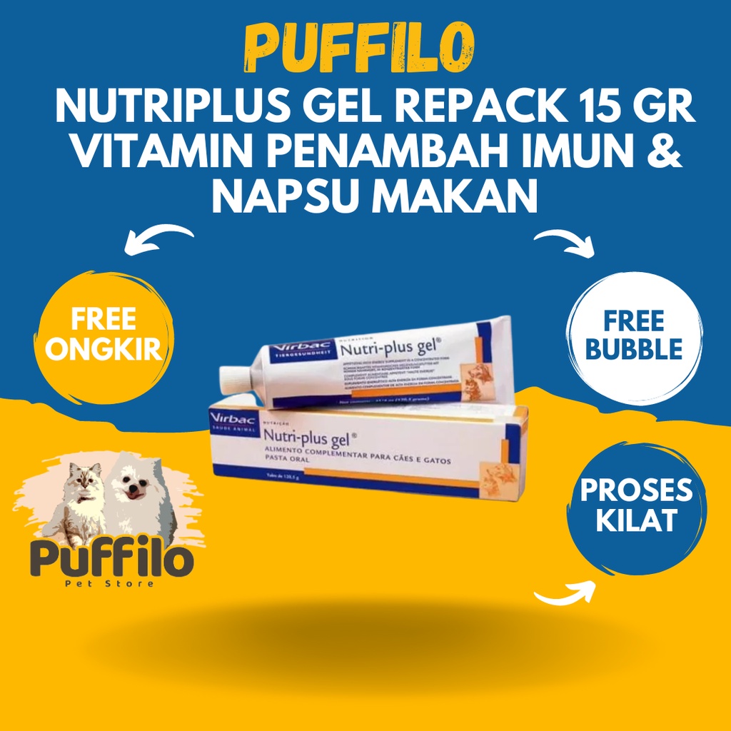 Nutri-plus Gel Virbac Repack 15gr