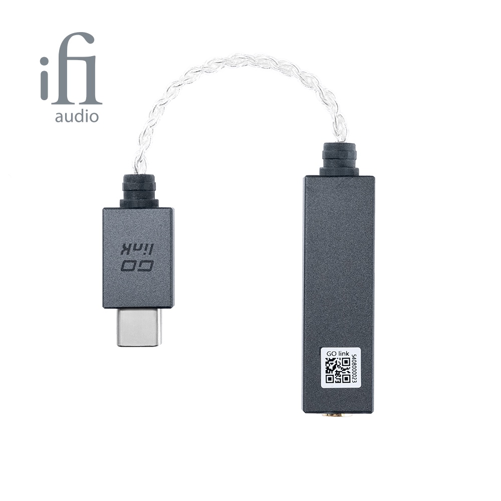 Ifi GO link Portable USB Balanced DAC Headphone Amplifier Dongle Peningkatan Jangkauan Dinamis Dekoder Distorsi Harmonis Total