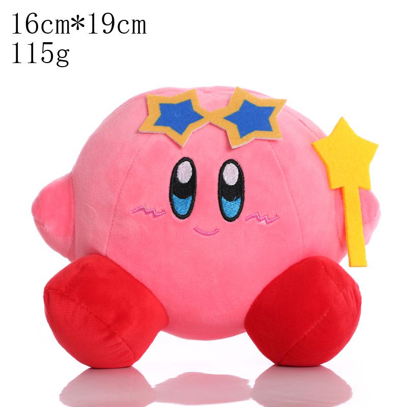 Anime Strawberry Cappy Kirby Bintang Adventure Chef Boneka Boneka Plush Dekorasi Bantal Mainan Anak