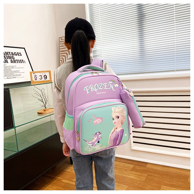 T828 Tas ransel anak sekolah dengan tempat pensil import harga grosir bisa bayar di tempat