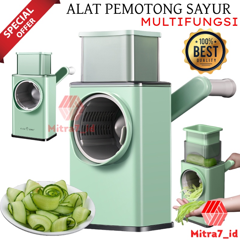 [M7] VEGETABLE CUTTER / VEGETABLE SLICER MACHINE / ALAT PEMOTONG SAYUR DAN BUAHAN SERBAGUNA / ALAT POTONG SAYURAN