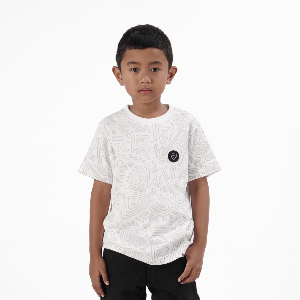 KAOS ANAK ANAK FRIDAY KILLER | MOZAI KIDS WHITE