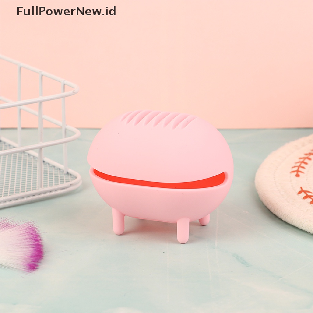 Power Silicone Beauty Tempat Spons Puff Kotak Penyimpanan Makeup Puff Display Drying Case ID