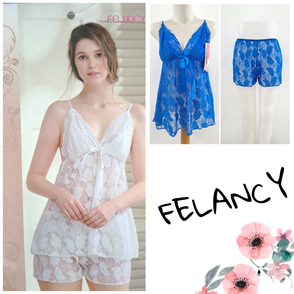 Lingerie Setelan FELANCY 1029 - Dapat 1 SET Atas dan Bawahan
