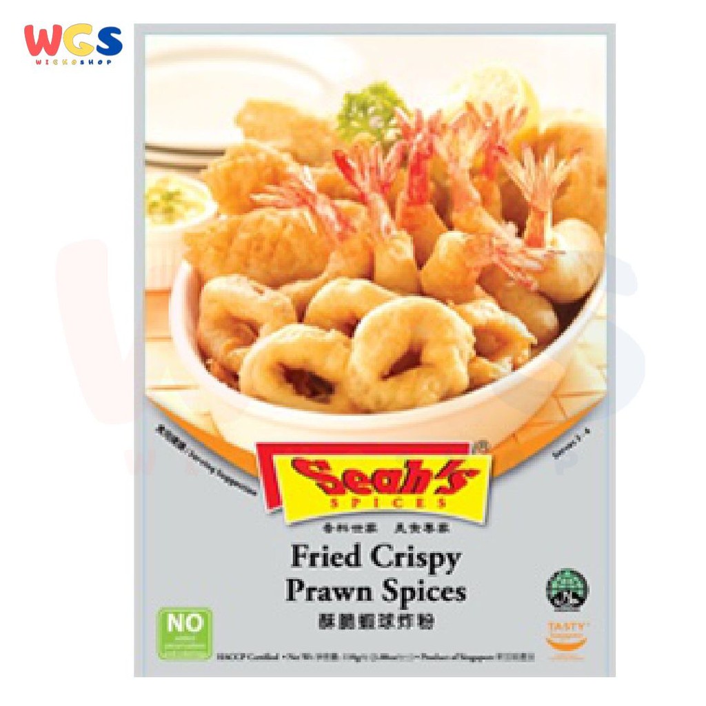 Seah's Fried Crispy Prawn Spices 110 gr - Bumbu Udang Crispy