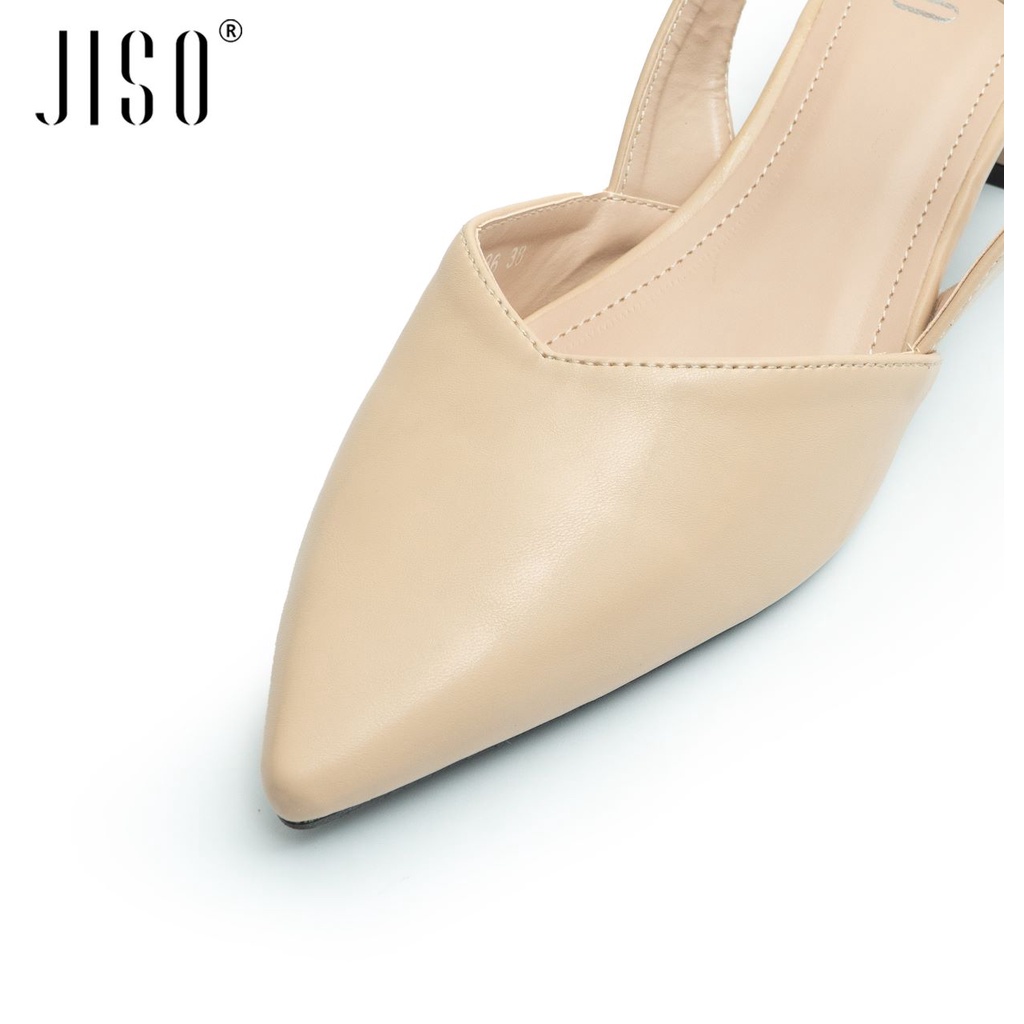 JISO ILUNA-86 Sepatu Wanita High Heels Slingback 4cm Import