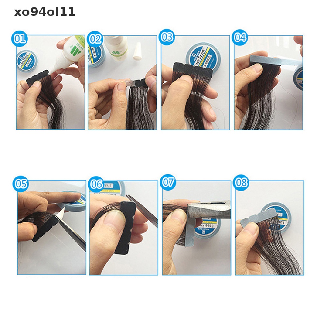 Xo 3yard wig lace Depan wig Pita Dua Sisi Untuk wig Extension Rambut OL