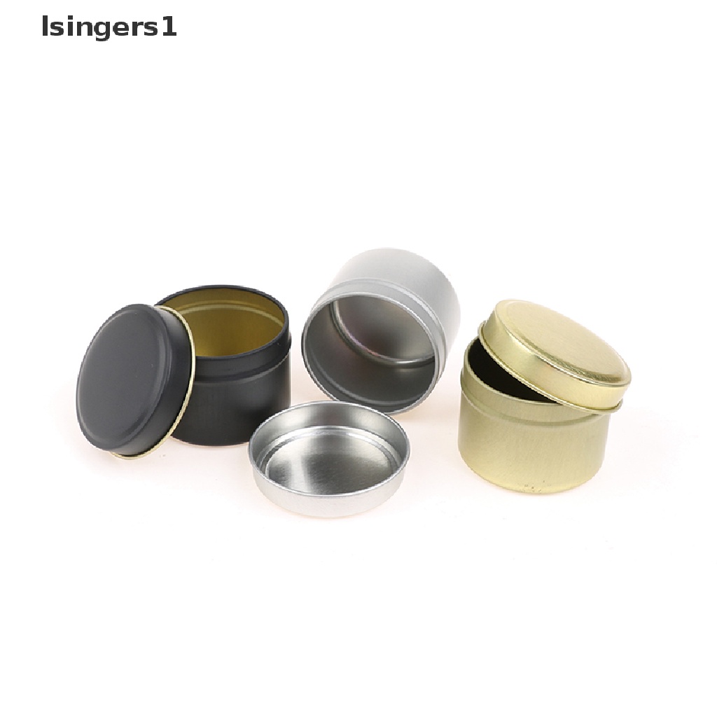 [lsingers1] Toples 2Oz Aluminium Kaleng Wadah Sample Kosmetik Penyimpanan Pot Kotak Cincin Butik