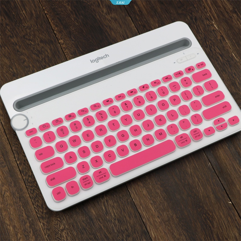 1pc Cover Keyboard Laptop Film Pelindung Silikon Untuk Logitech 14inch K480 Bluetooth Multi-Perangkat Pelindung Keyboard Debu Kulit Film Tahan Debu Keyboard Film [ZK]