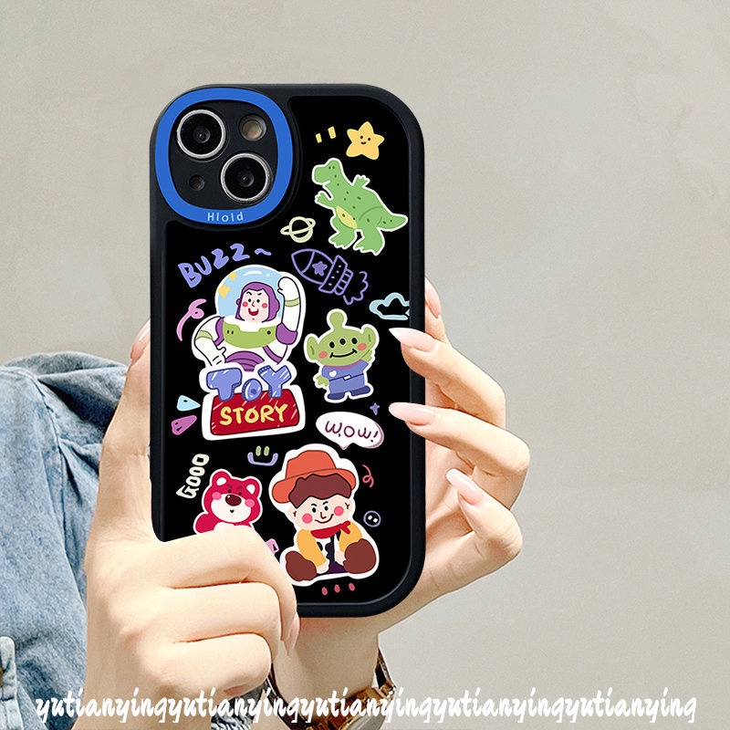 Cartoon Toy Story Buzz Lightyear Alien Case Infinix Smart 5 6 Hot 10s 10T 11s Hot 10 Lite Hot 11 9 10 Play Infinix Note 8 Cute Strawberry Bear Lotso Soft Cover