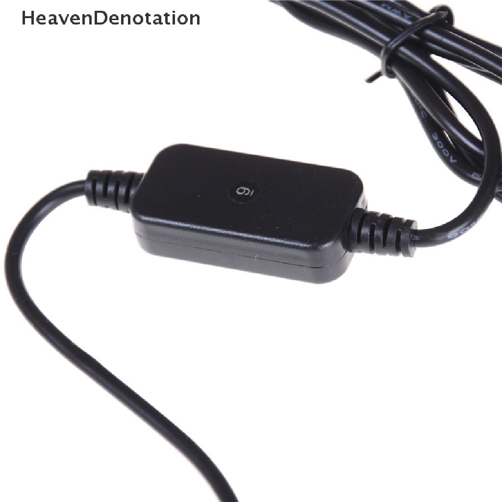 [HeavenDenotation] Kabel Konverter DC-DC Konektor USB 5V Ke 9V/12V Jack 5.5 * 2.1mm Step-up Cable HDV