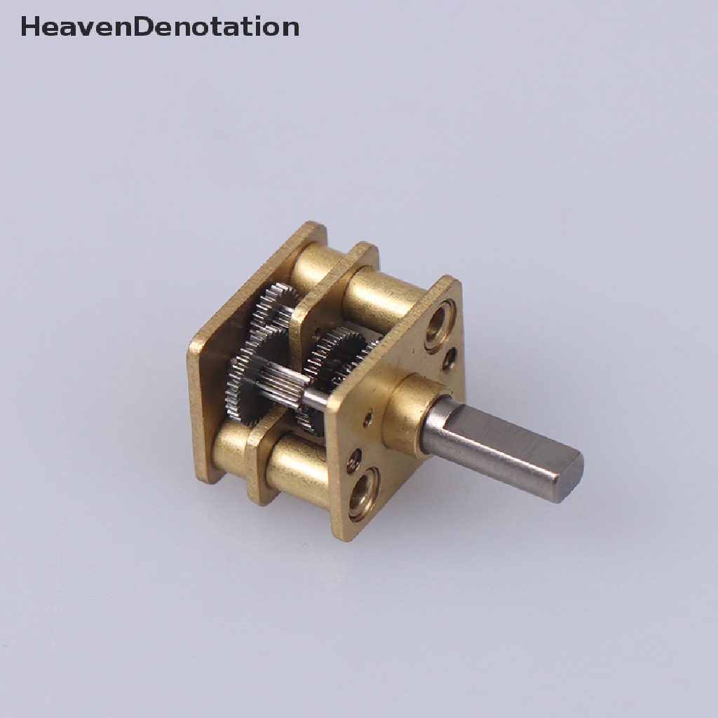 [HeavenDenotation] 2pcs All metal gear reducer N20 reducer gearbox Suku Cadang Motor N20 Geared Motor HDV