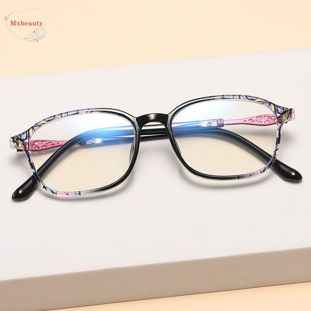 Mxbeauty Kacamata Presbyopia Pola Bunga Luar Ruangan Mengemudi Baca Pembesaran Wanita Hyperopia Eyewear