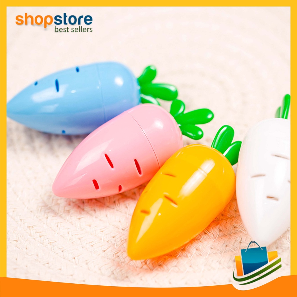 

Rautan Karakter Wortel Carrot Pencil Shaperner Peraut Pensil Motif Wortel Import COD 761