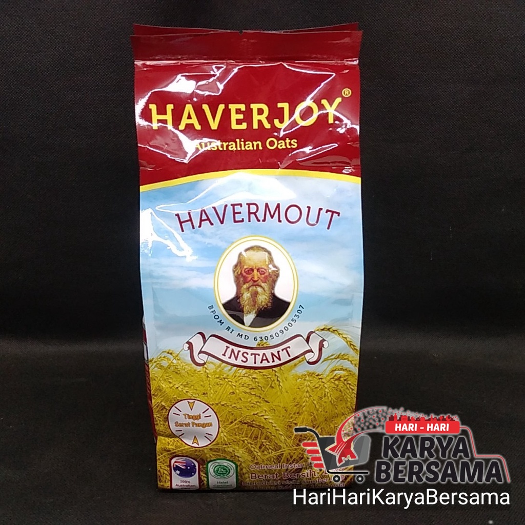 

HAVERJOY OAT CEREAL AUSTRALIAN HAVERMOUNT INSTANT POUCH 1 KG