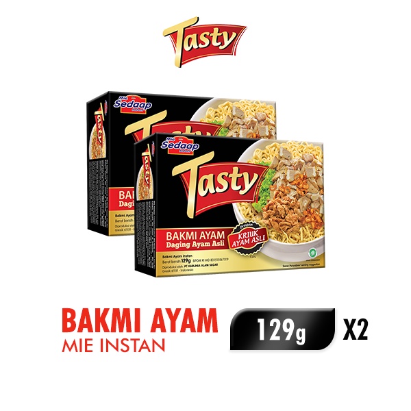 

Sedaap Tasty Bakmi Ayam 2 x 129 gr