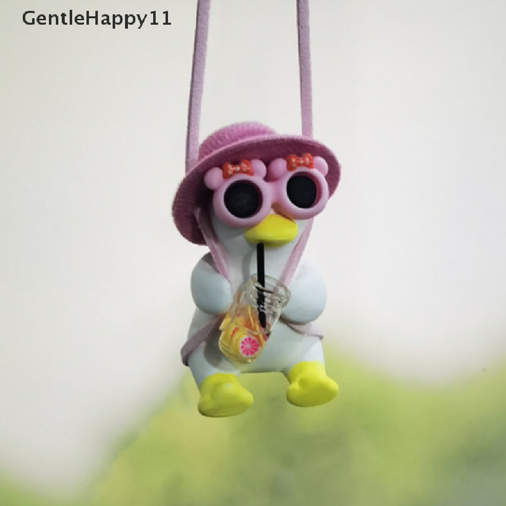 Gentlehappy Liontin Mobil Anime Lucu Bebek Kecil Swing Auto Spion Gantung Orname id