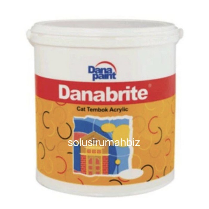 danabrite cat tembok 5kg galon warna pilih salah mixing 5 kg dana