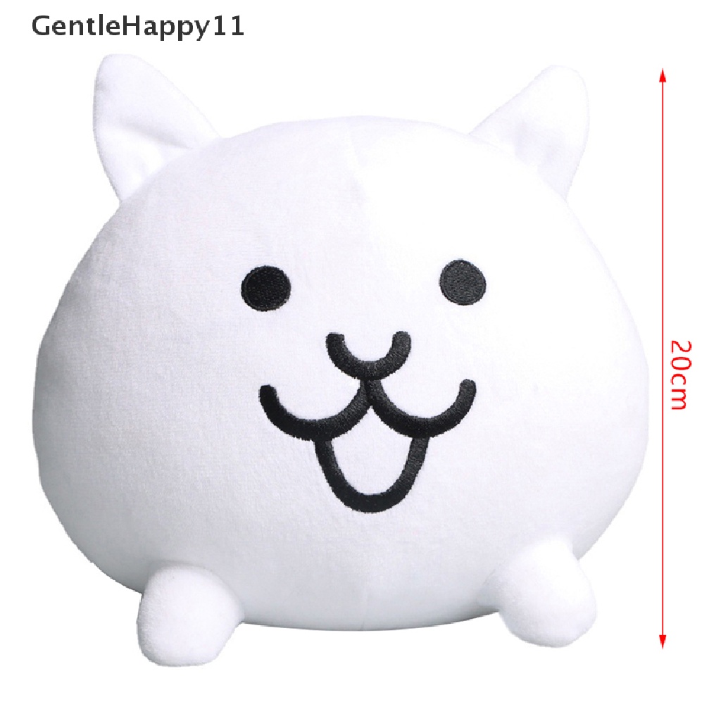 Gentlehappy 20cm The Battle Cats Plush Toy Neko Boneka Mainan Hadiah Untuk Anak Dekorasi Rumah id