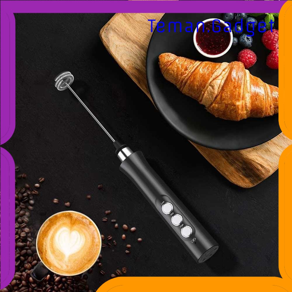 TG -  DPR STYLHOME Hand Mixer Mini 3 in 1 Whisk Beater Milk Frother USB Charge - EW071
