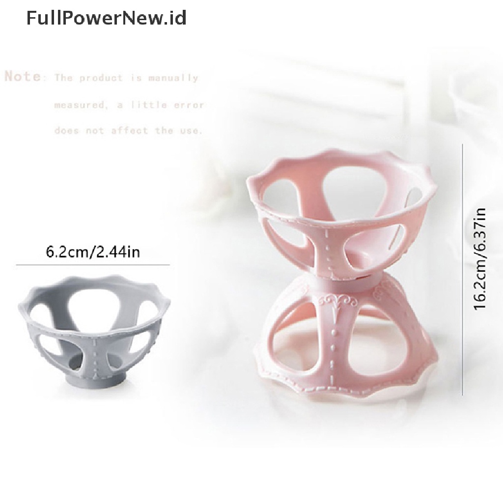Power 3Pcs Beauty Sponge Drying Stand Tempat Penyimpanan Makeup Blender Holder Rak ID