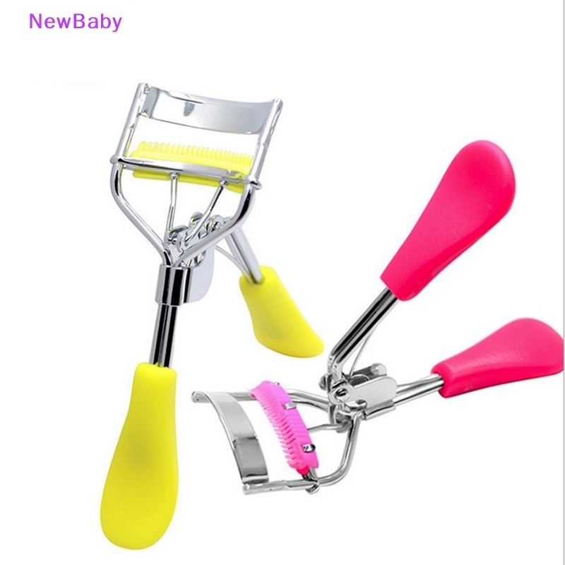 Newbaby Penjepit Bulu Mata Dengan Sisir Pinset Curling Pinset Curling Banyak Warna ID