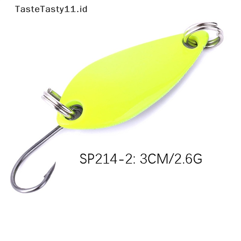 Tastetasty trout Spoon brass spinning fishing Spoon pesca micro metal lures.