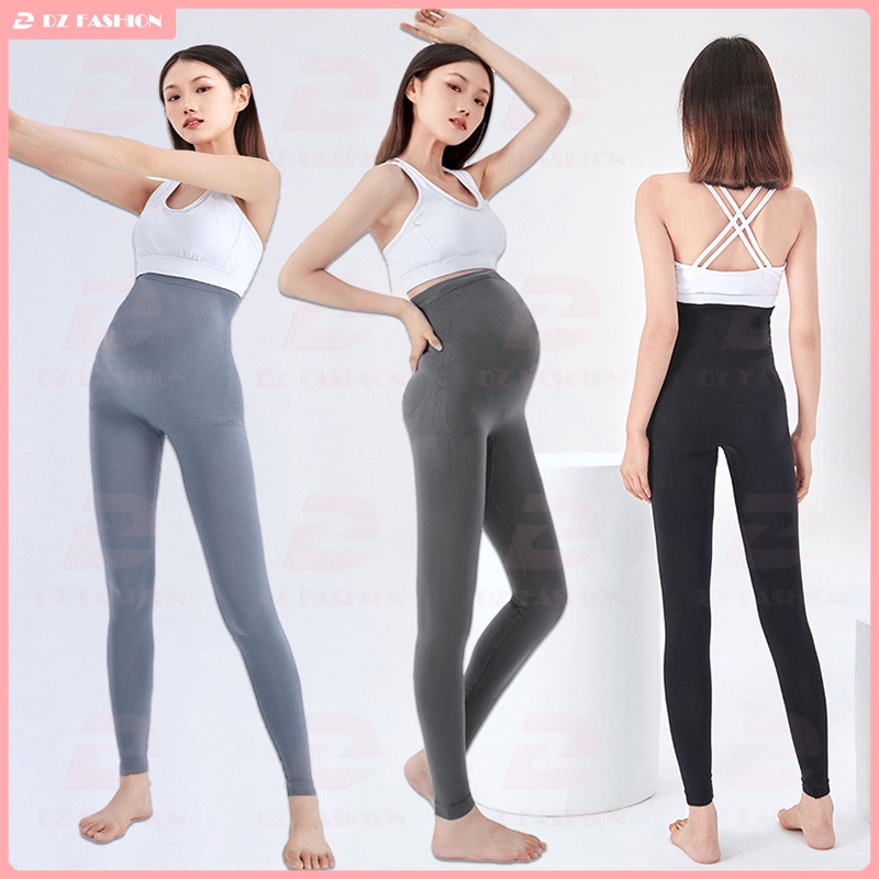 Celana Legging Ibu Hamil Celana Hamil Celana Olahraga Yoga Nyaman Elastis Tinggi Premium 3015