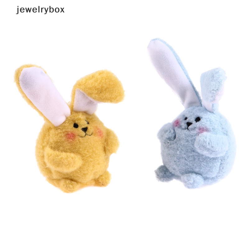 [jewelrybox] Telinga Panjang Kelinci Boneka Plush Gantungan Kunci Liontin Tahun Kelinci2023 Butik Mainan