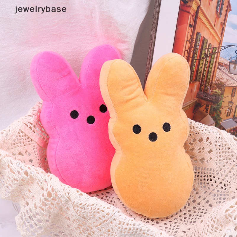 [jewelrybase] 1pc 20cm Kelinci Plush Peeps Bunny Wortel Paskah Dekorasi Boneka Mainan Butik