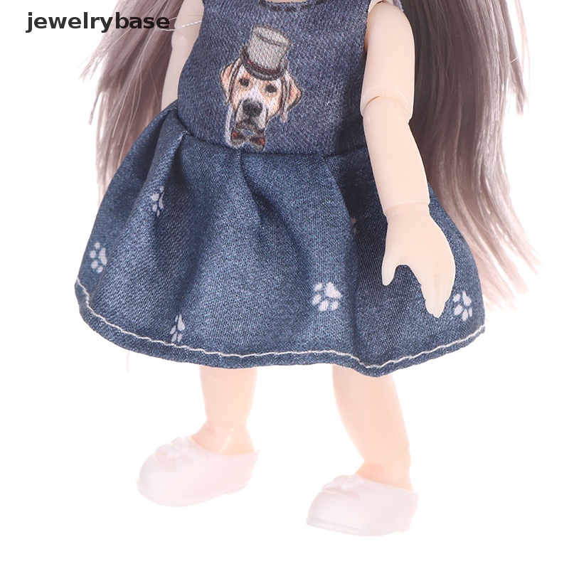 [jewelrybase] 17cm 23berbagai Bergerak Dress Up Princess Doll Dengan Mata Kedip Untuk Mainan Anak Perempuan Butik