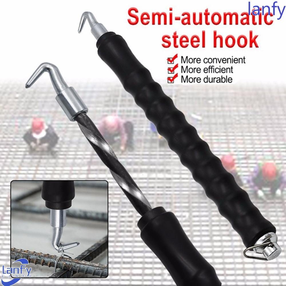 Lanfy Rebar Hook Telescoping Wire Tie Twister Pengikat Kawat Besi Bar Tying Hook Kait Besi Kait Bar Baja Kait Bar